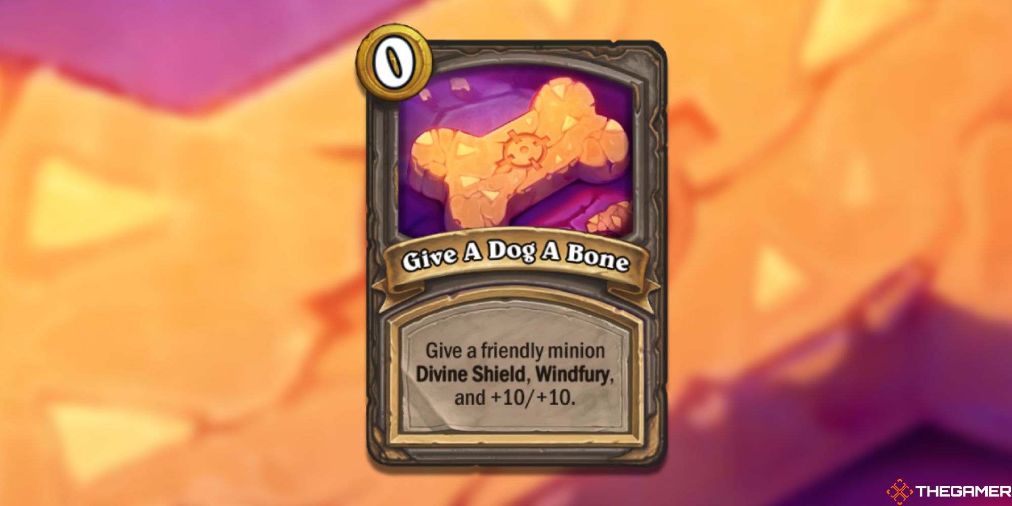 Give A Dog A Bone Darkmoon Prize Hearthstone Battlegrounds