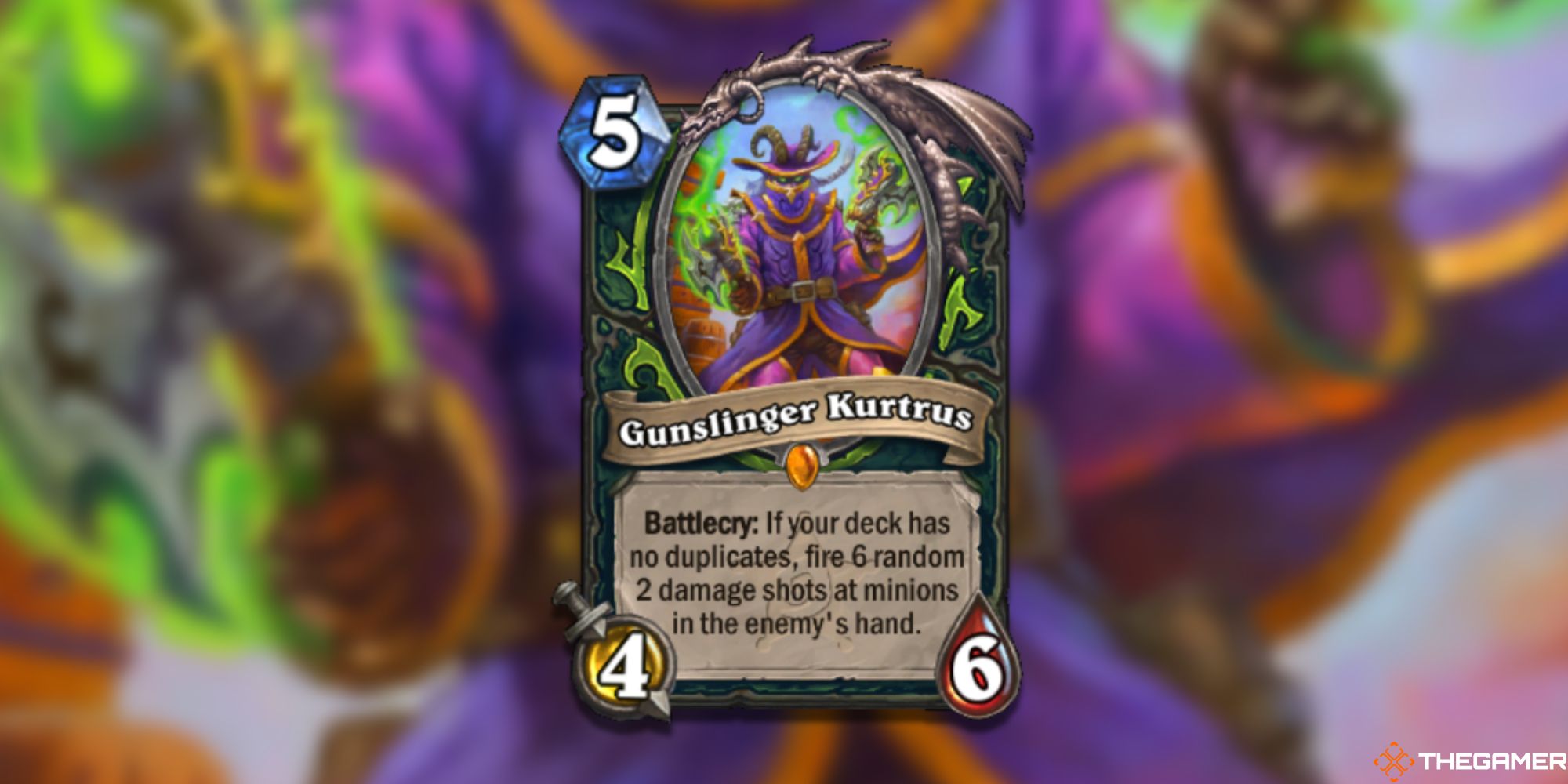 Gunslinger Kurtrus Hearthstone Card