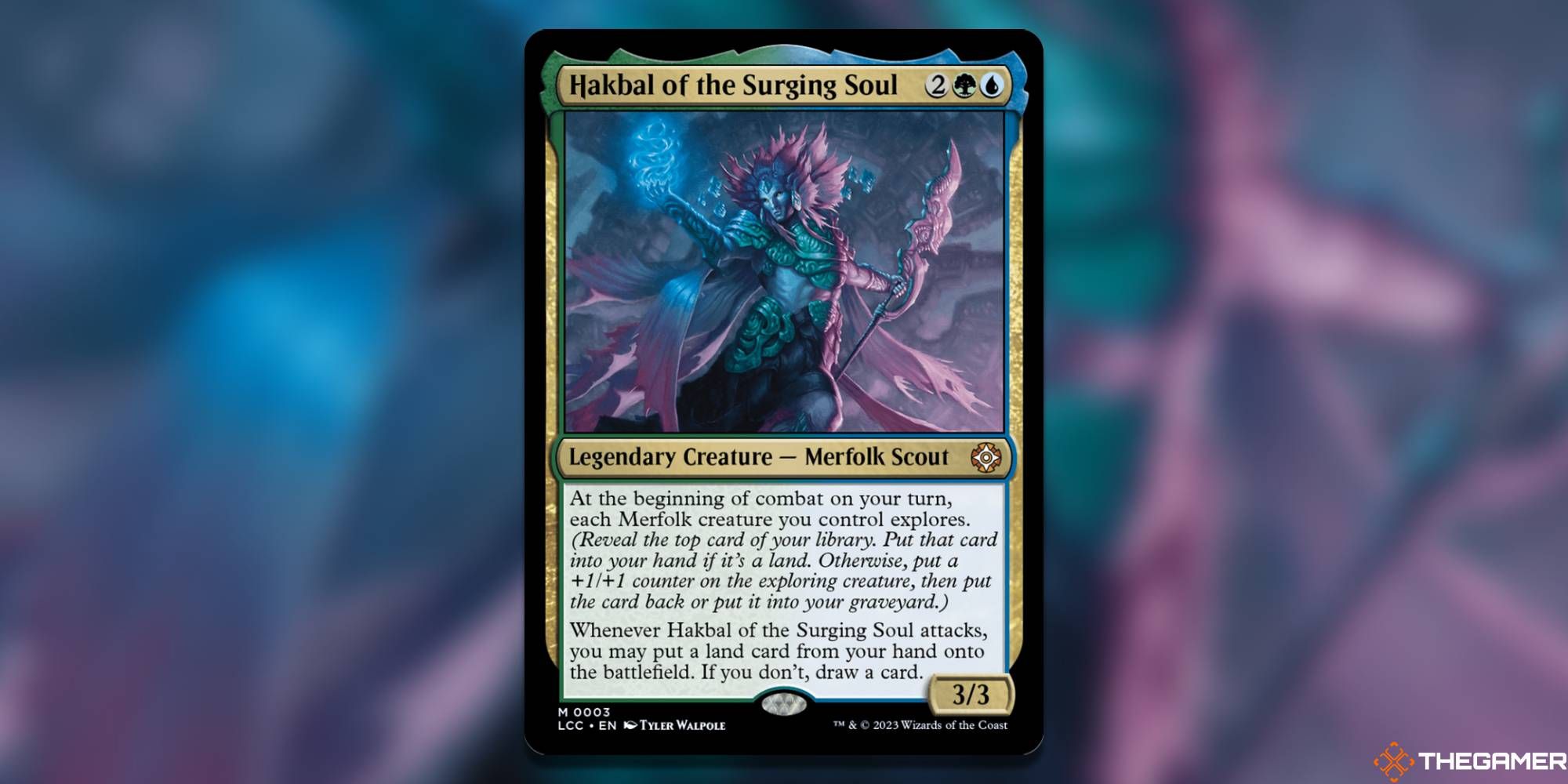 Hakbal of the Surging Soul MTG card