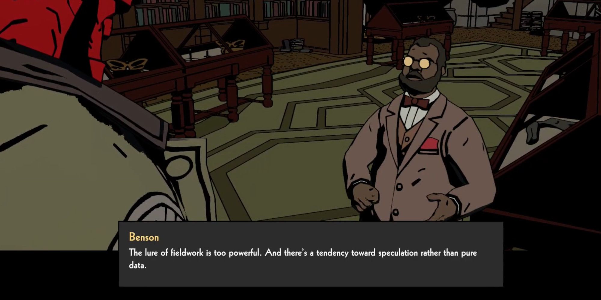 Hellboy learns Mads wants field work