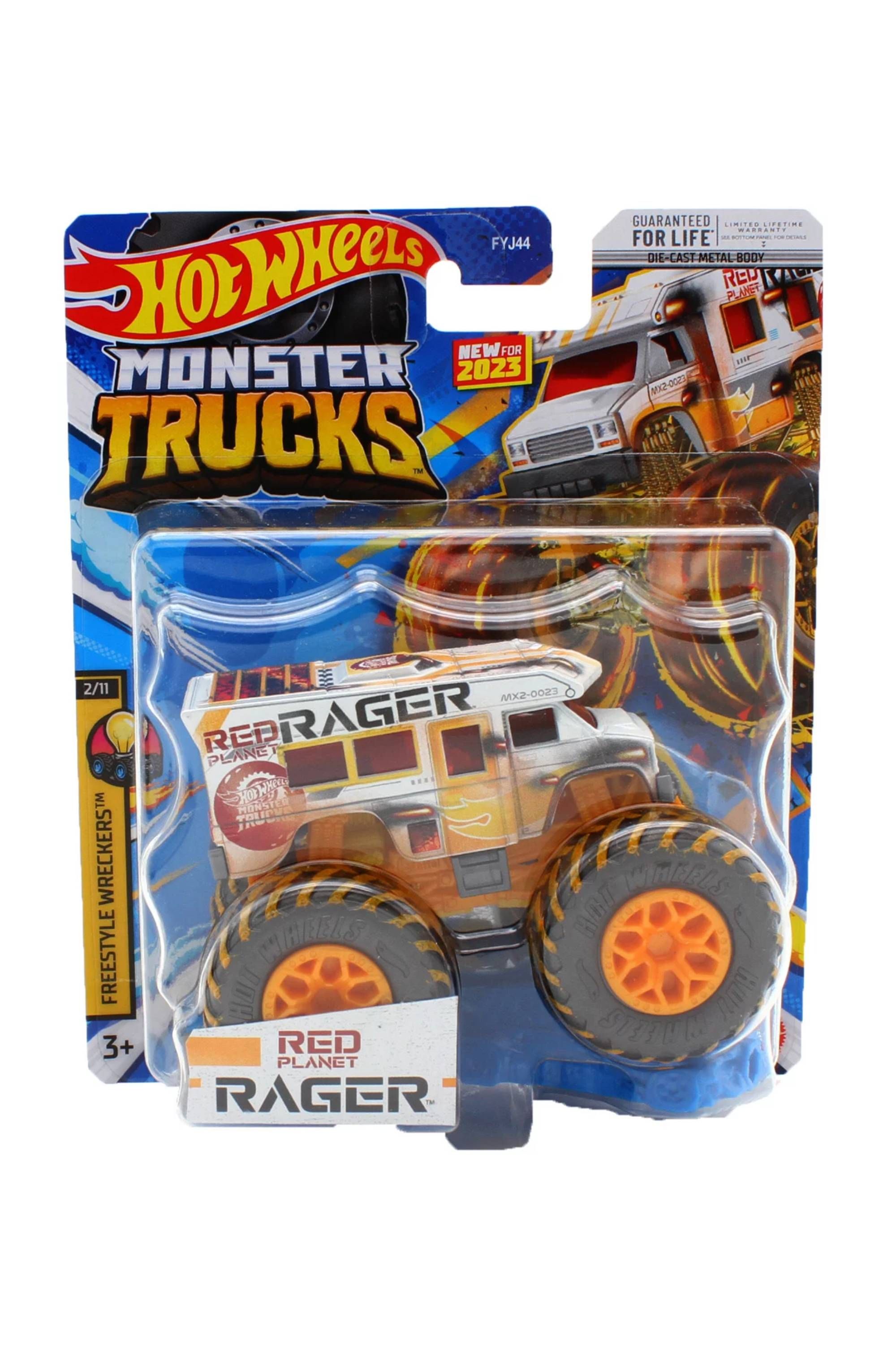 Hot Wheels Monster Trucks: Freestyle Wreckers - Red Planet Rager