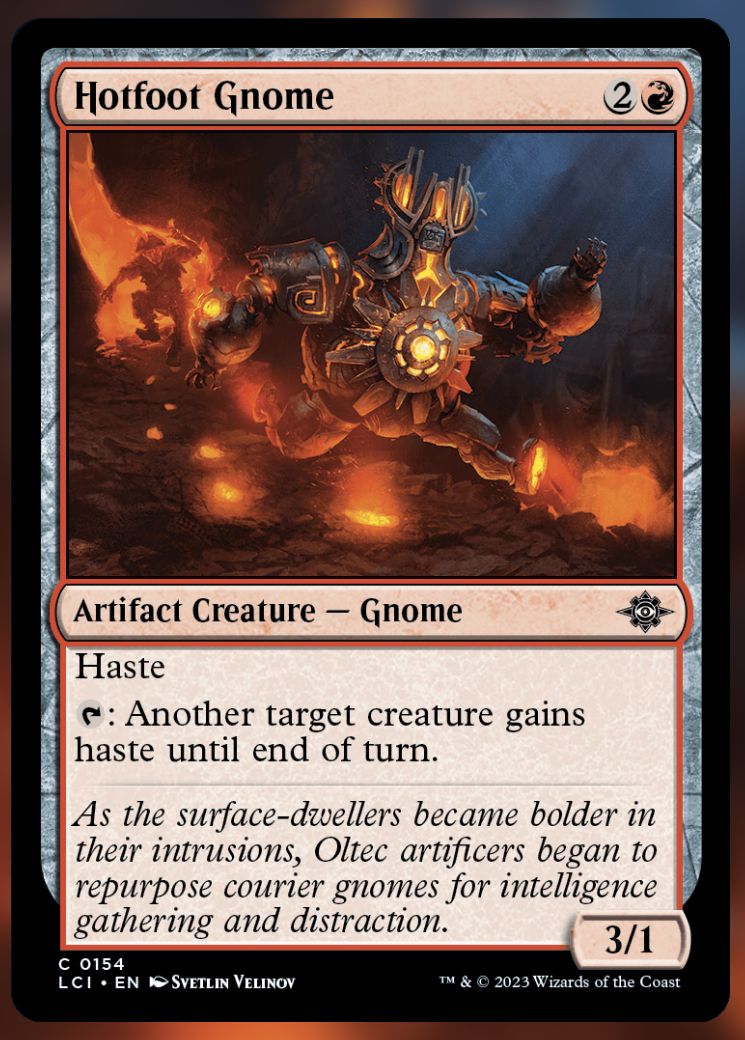 Hotfoot Gnome