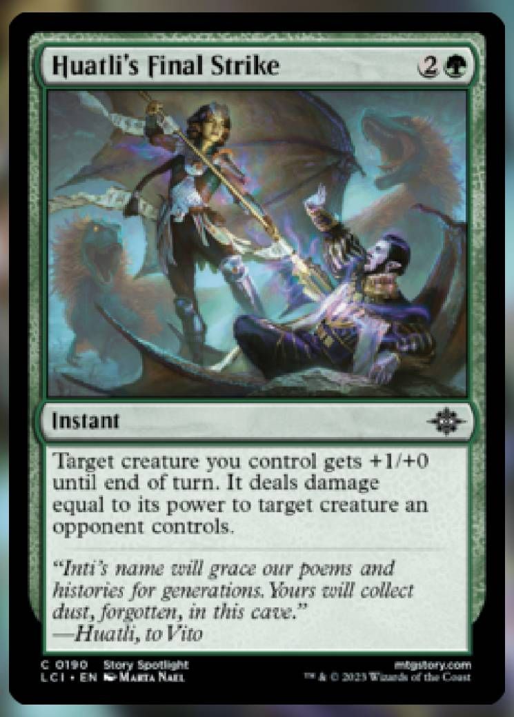 Huatli's Final Strike