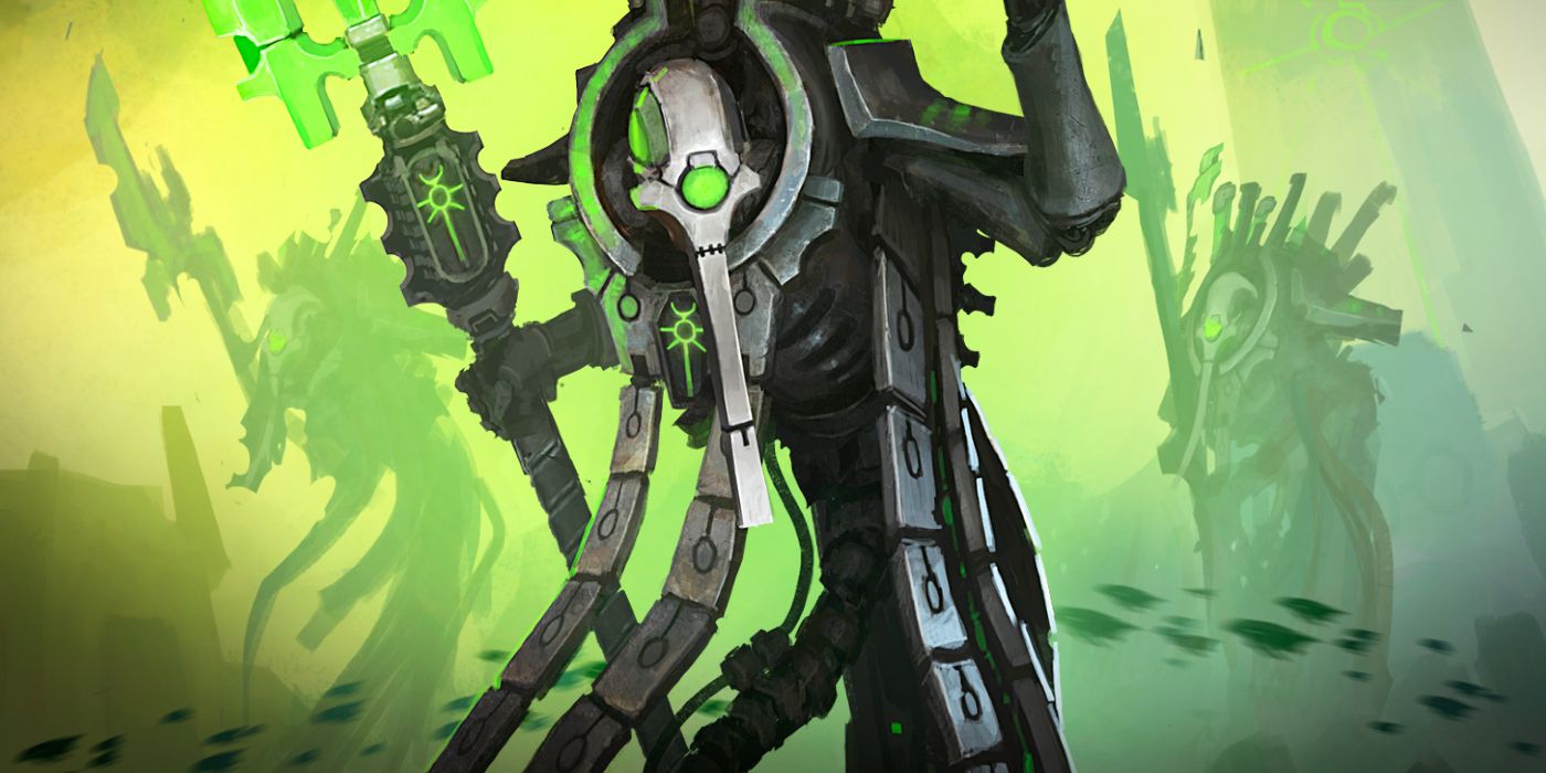 Necron Warriors from Warhammer 40,000: Warpforge