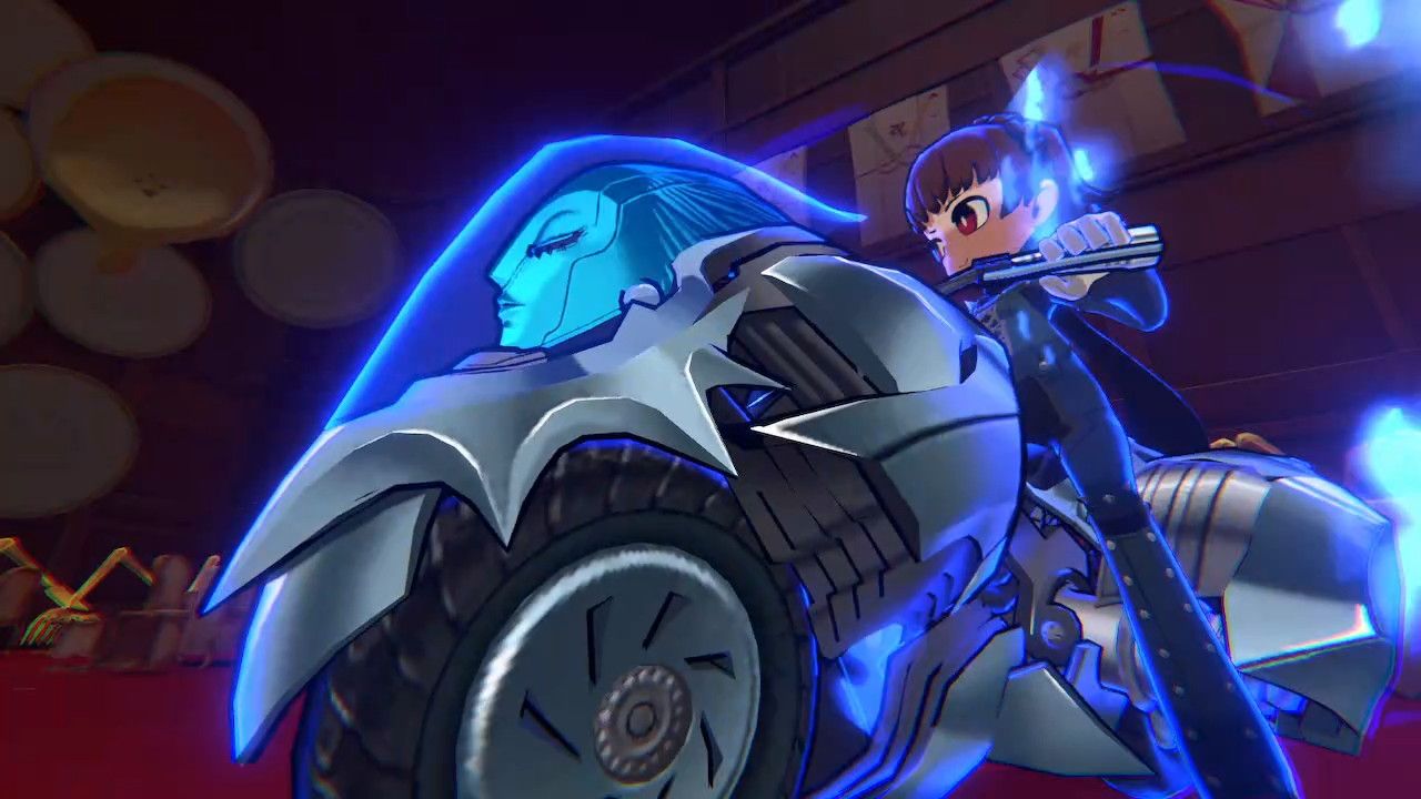 A screenshot of Queen on Johana in Persona 5 Tactica