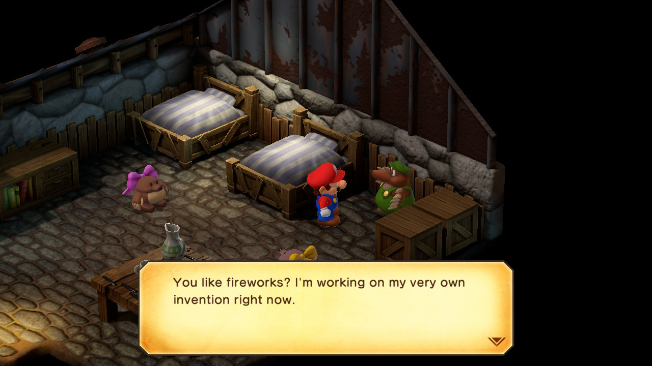 A mole in Moleville who sells Mario fireworks.