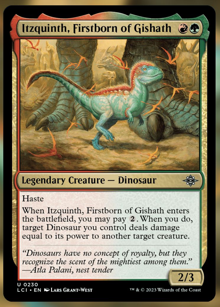Itzquinth, Firstborn of Gishath-2
