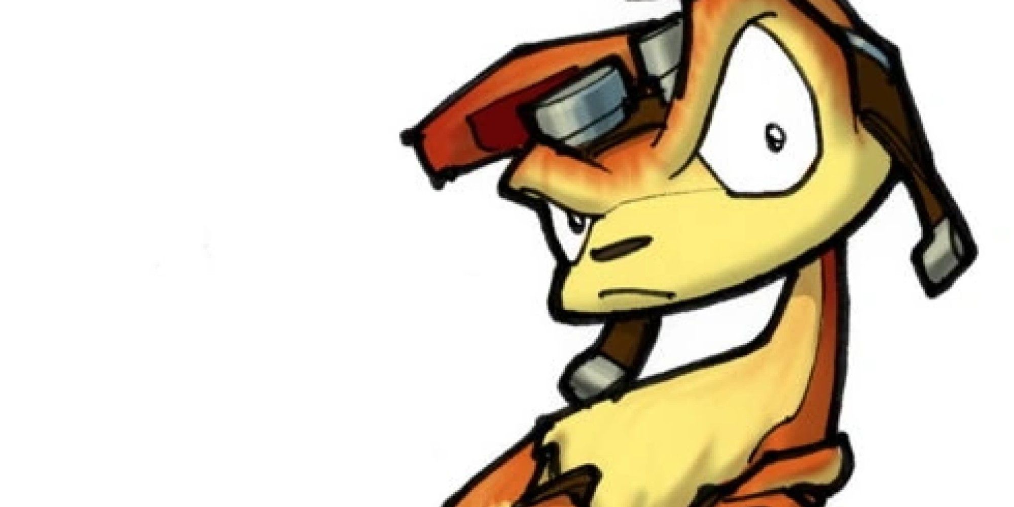 Daxter against a white background.