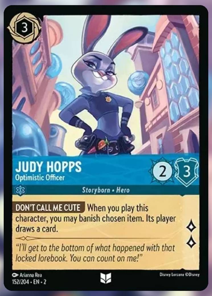 Judy Hopps, Optimistic Officer lorcana