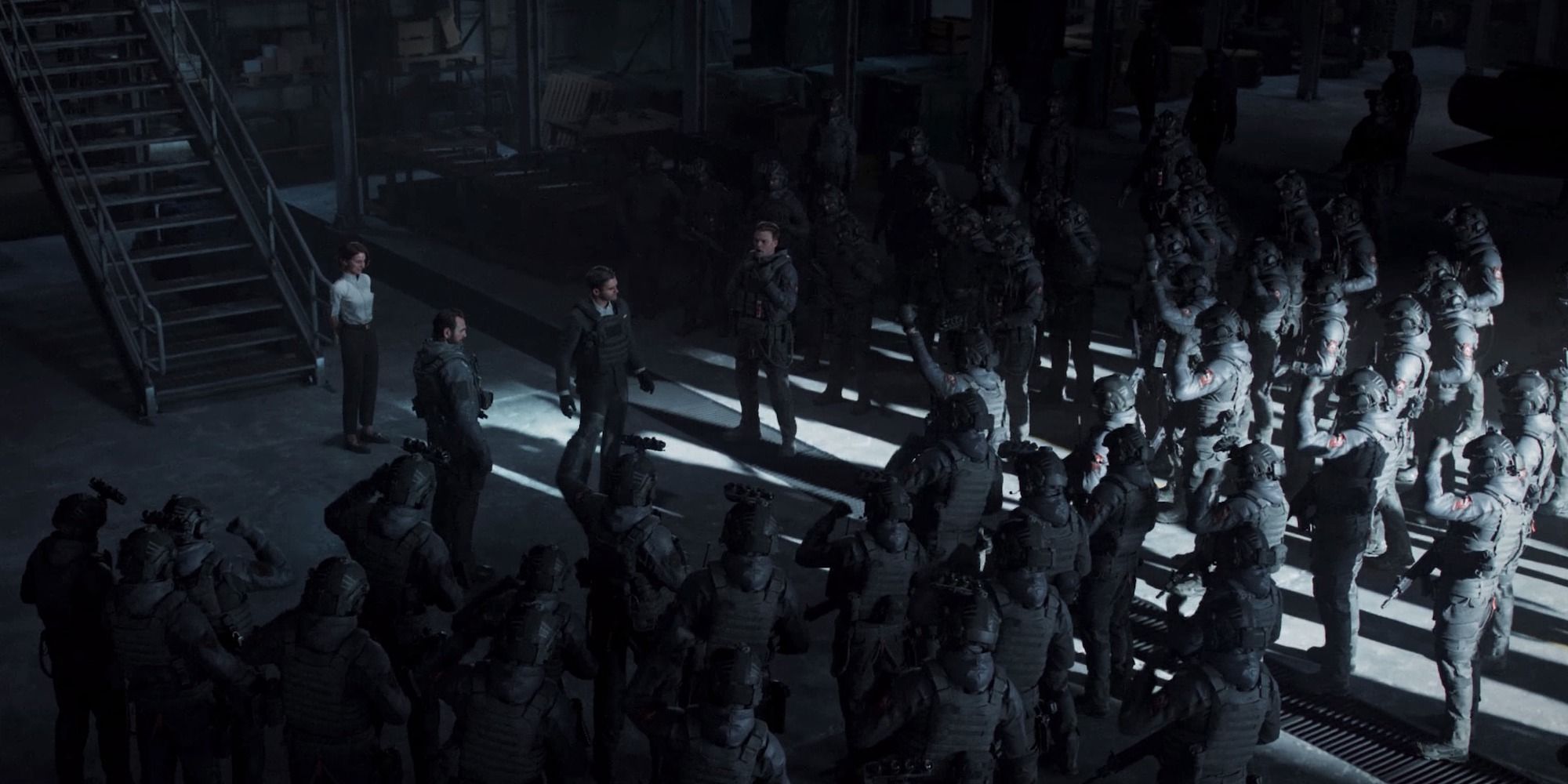 Konni troops standing with Makarov Modern Warfare 3