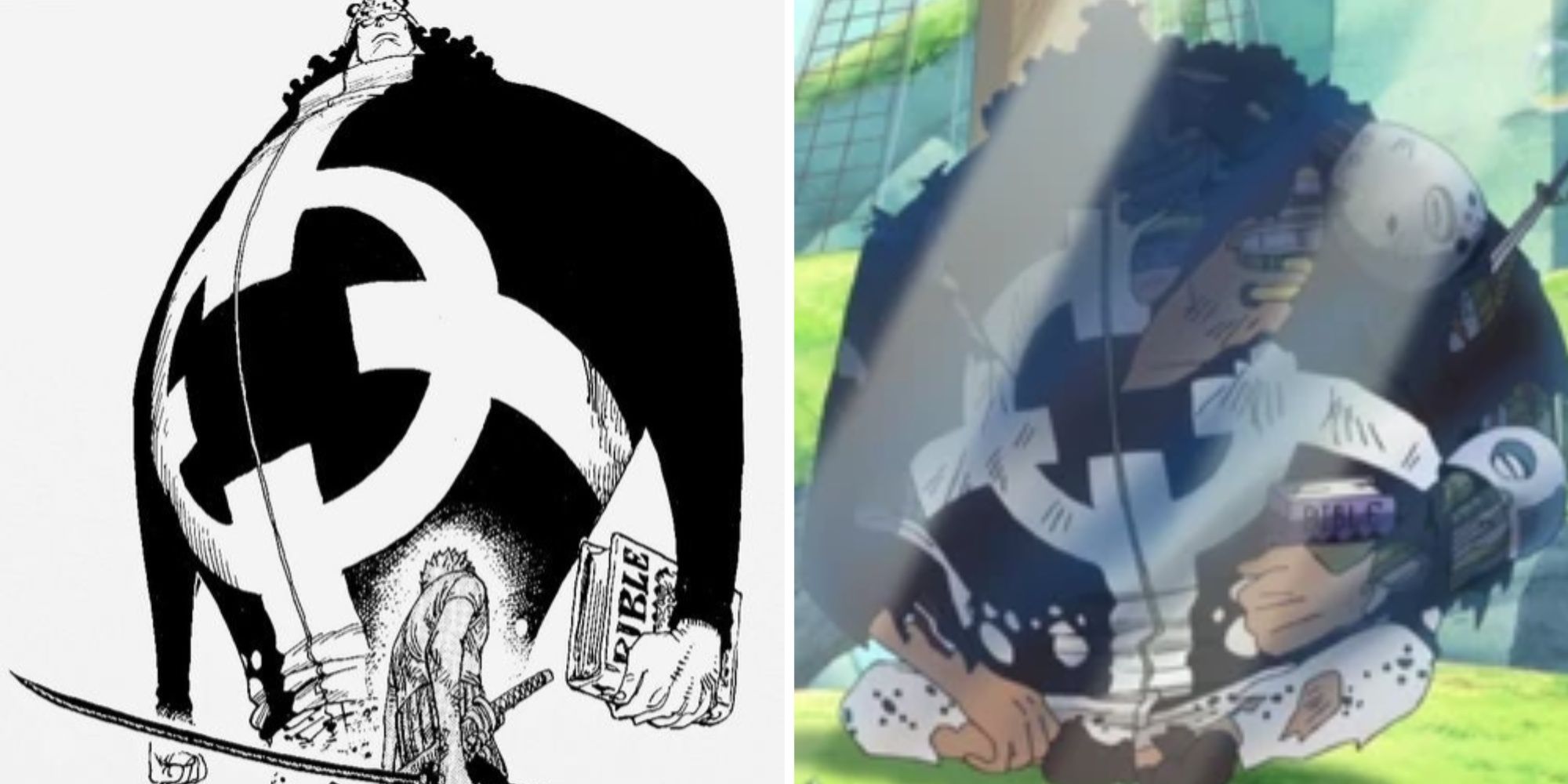 Kuma from the manga and anime