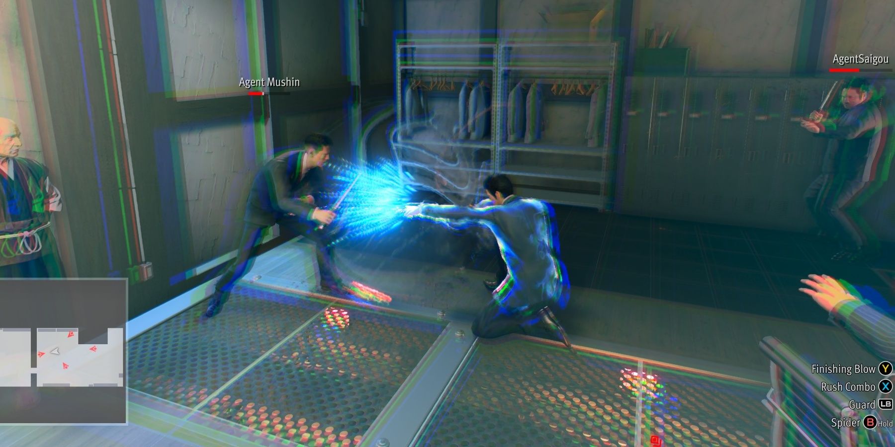 Kiryu uses the Spider Gadget In Like A Dragon Gaiden: The Man Who Erased His Name.