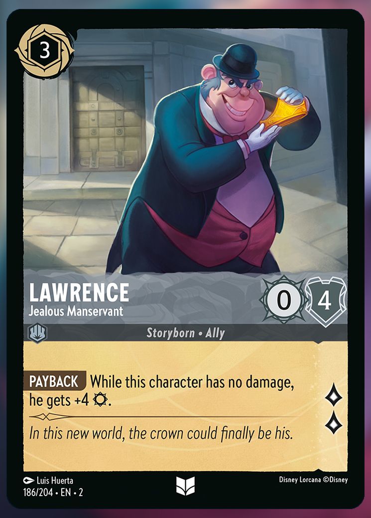 Lawrence, Jealous Manservant