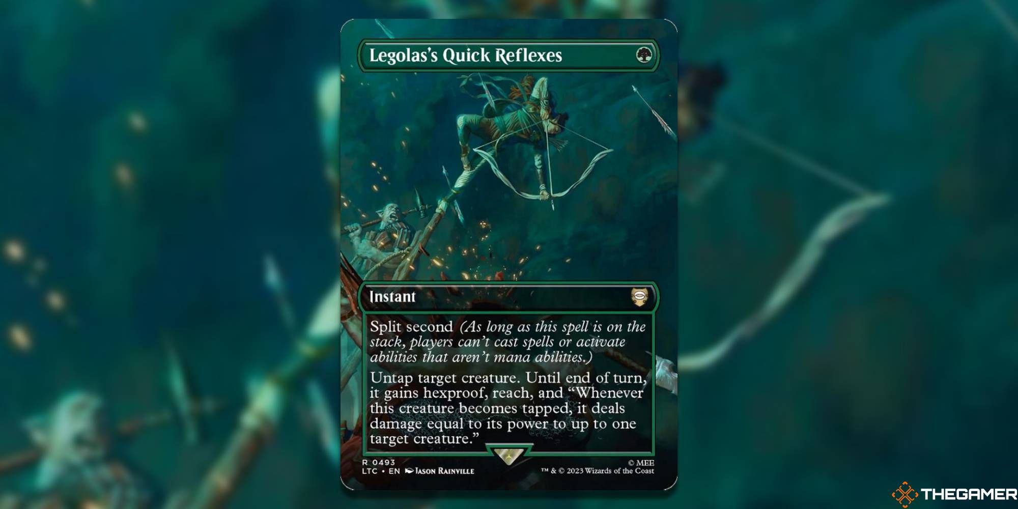 Legolas's Quick Reflexes by Jason Raineville