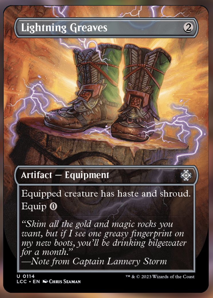 Lightning Greaves