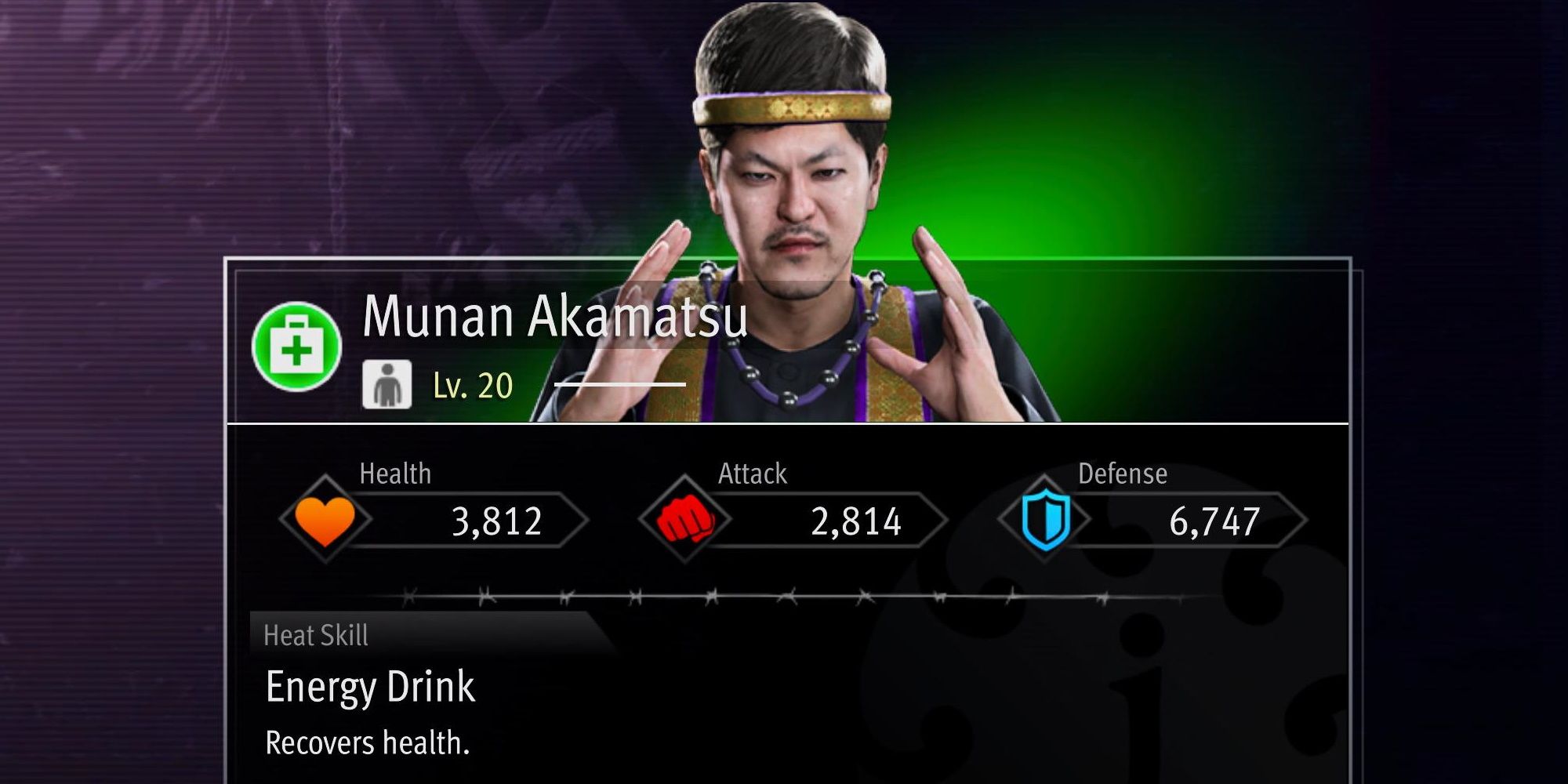 Like A Dragon Gaide, Coliseum Fighters, Munan Profile