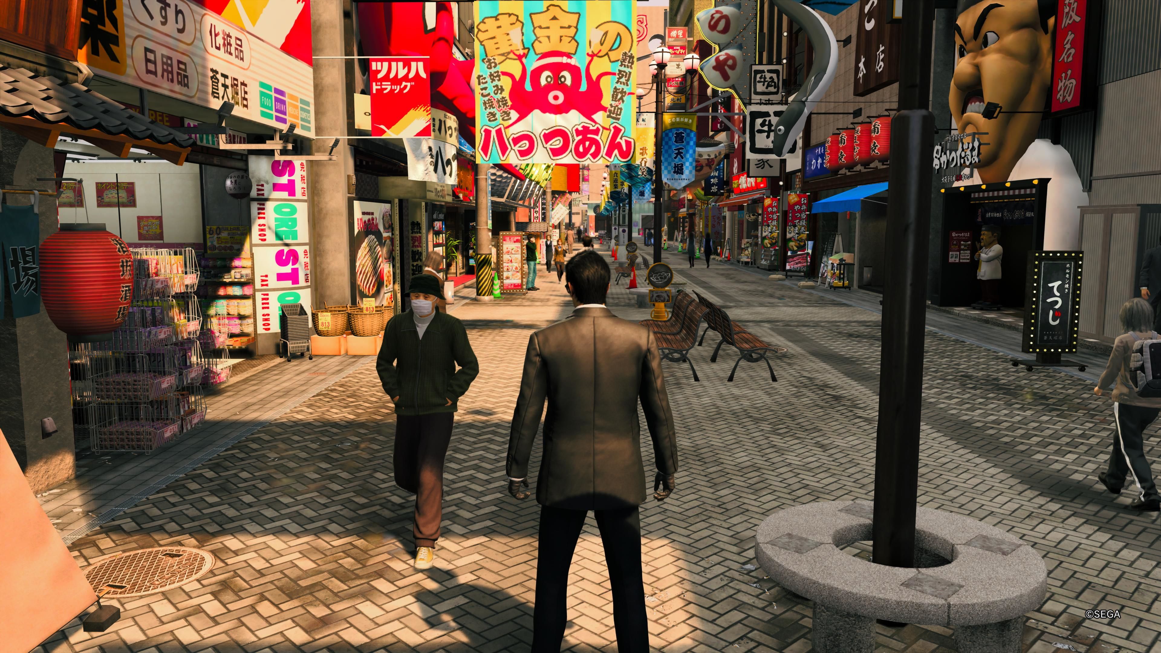 Like A Dragon Gaiden, Coin Locker Keys, Sotenbori