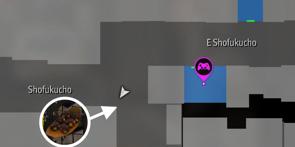 Like a Dragon Gaiden, Find The Terrifying Beings Request, The Flying Takoyaki On The Map