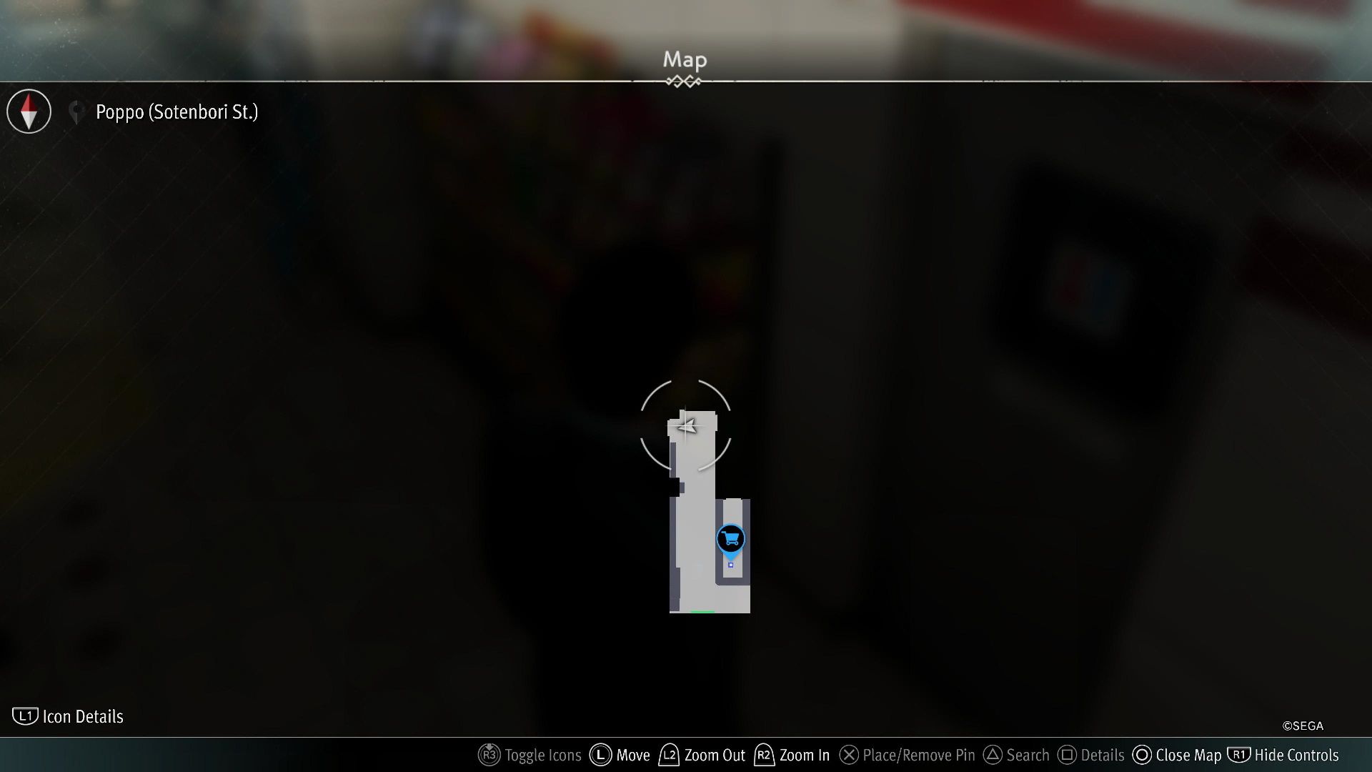 Like a Dragon Gaiden, Locker Key A2 Map Location