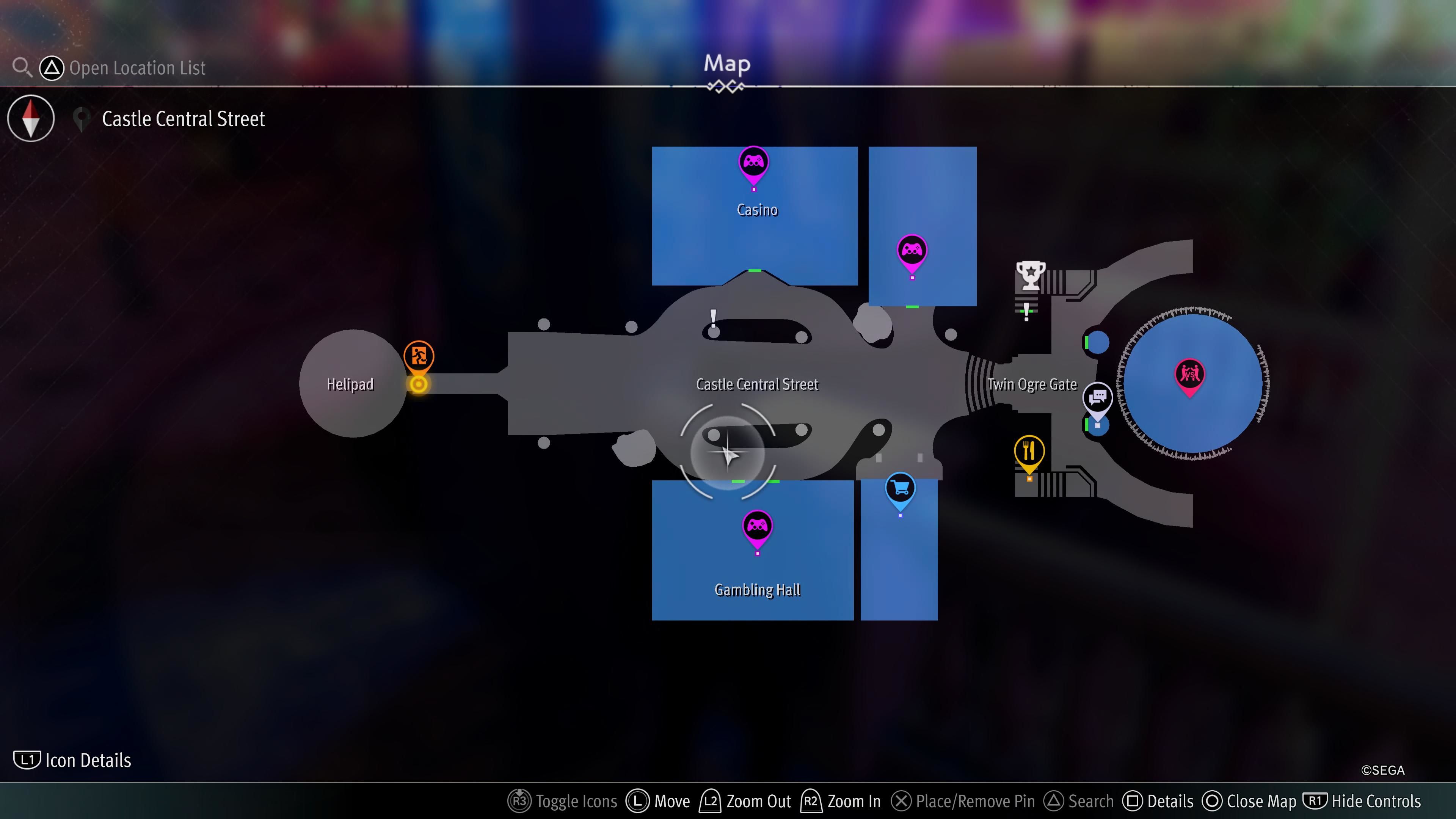 Like a Dragon Gaiden, Locker Key B5 Map Location