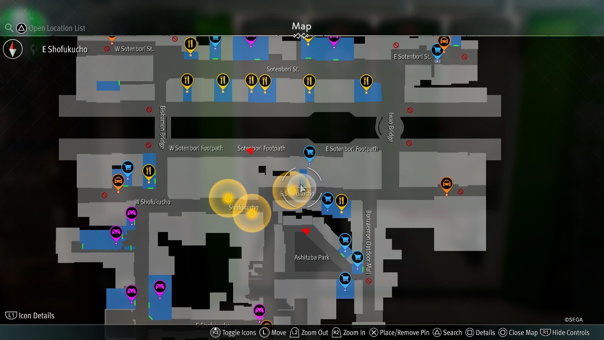 Like a Dragon Gaiden, Locker Key D2 Map Location