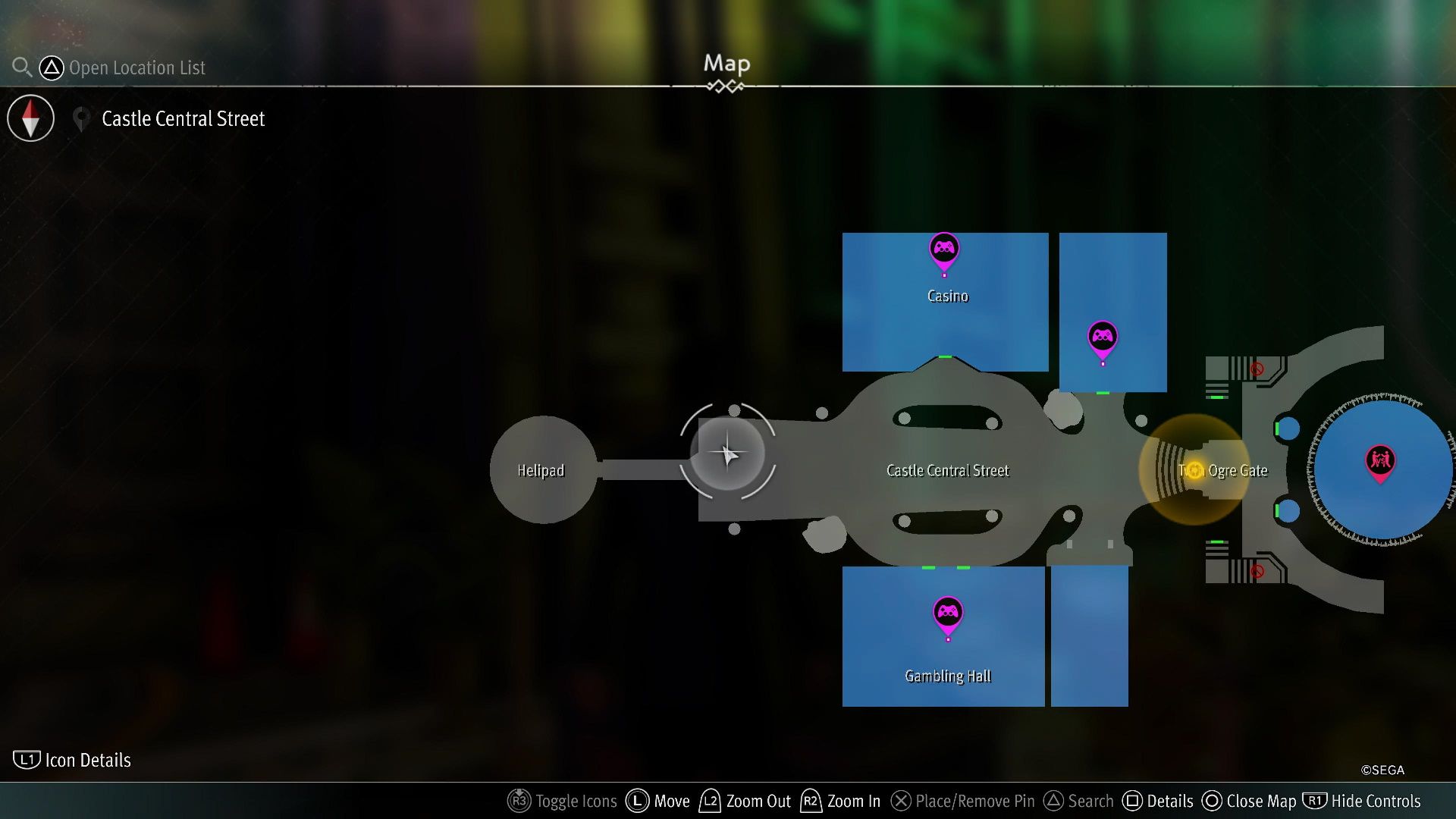 Like a Dragon Gaiden, Locker Key E4 Map Location