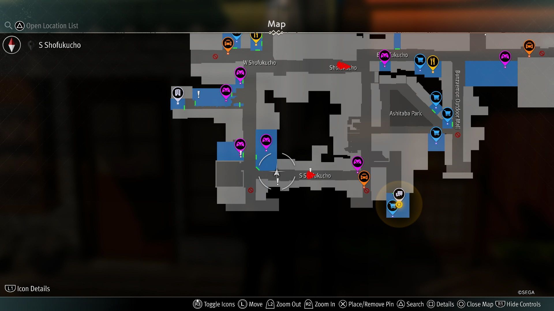 Like a Dragon Gaiden, Locker Key F4 Map Location