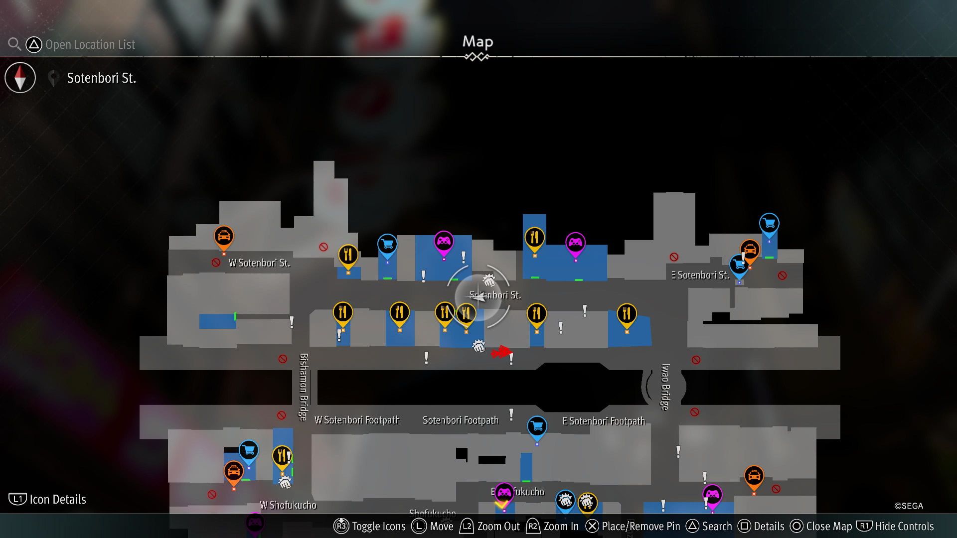 Like a Dragon Gaiden, Locker Key G2 Map Location