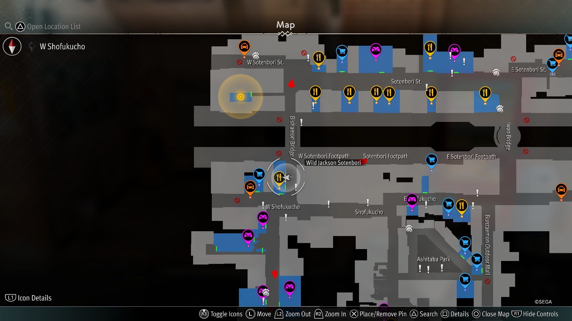 Like a Dragon Gaiden, Locker Key H1 Map Location