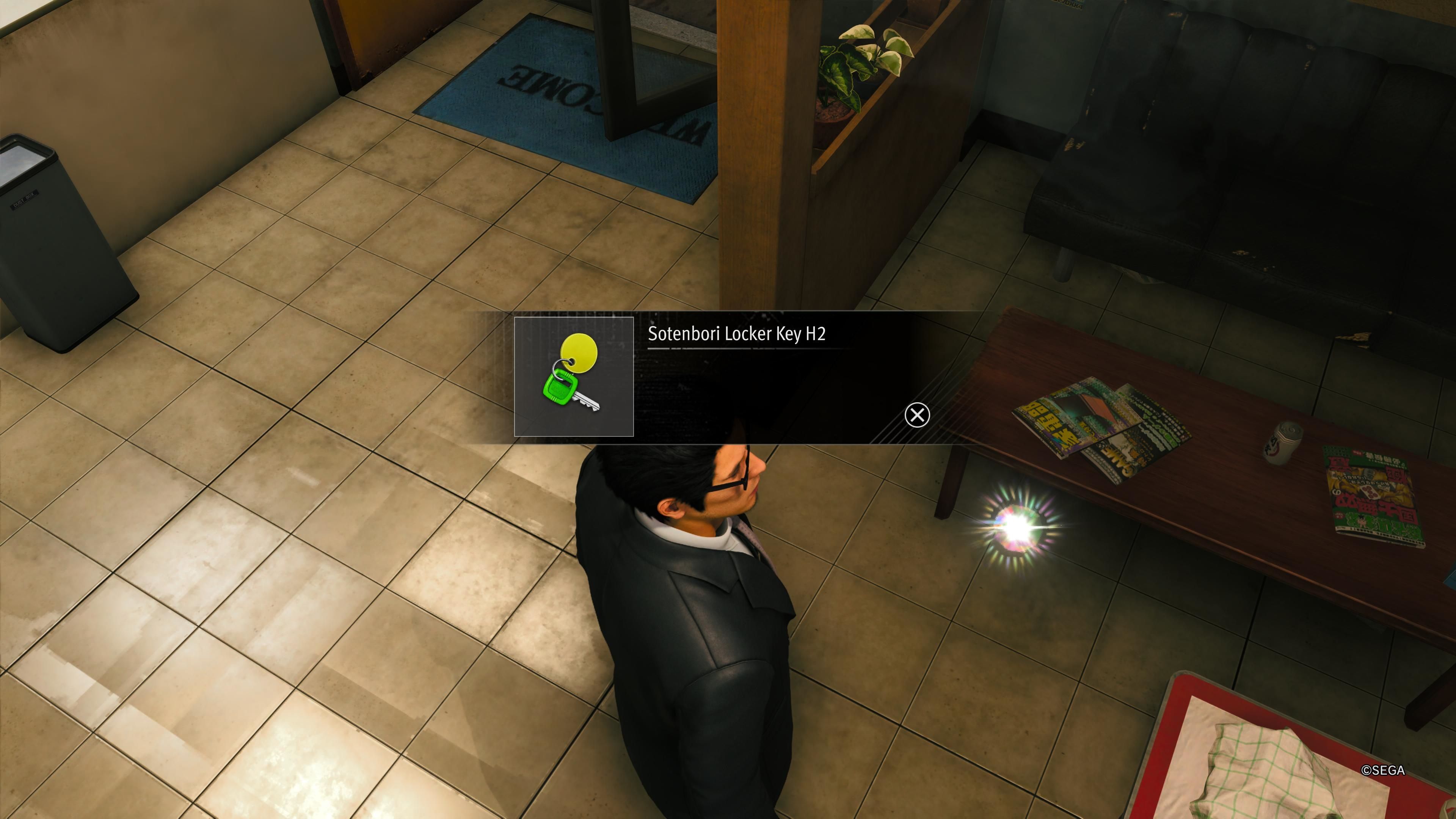 Like a Dragon Gaiden, Locker Key H2