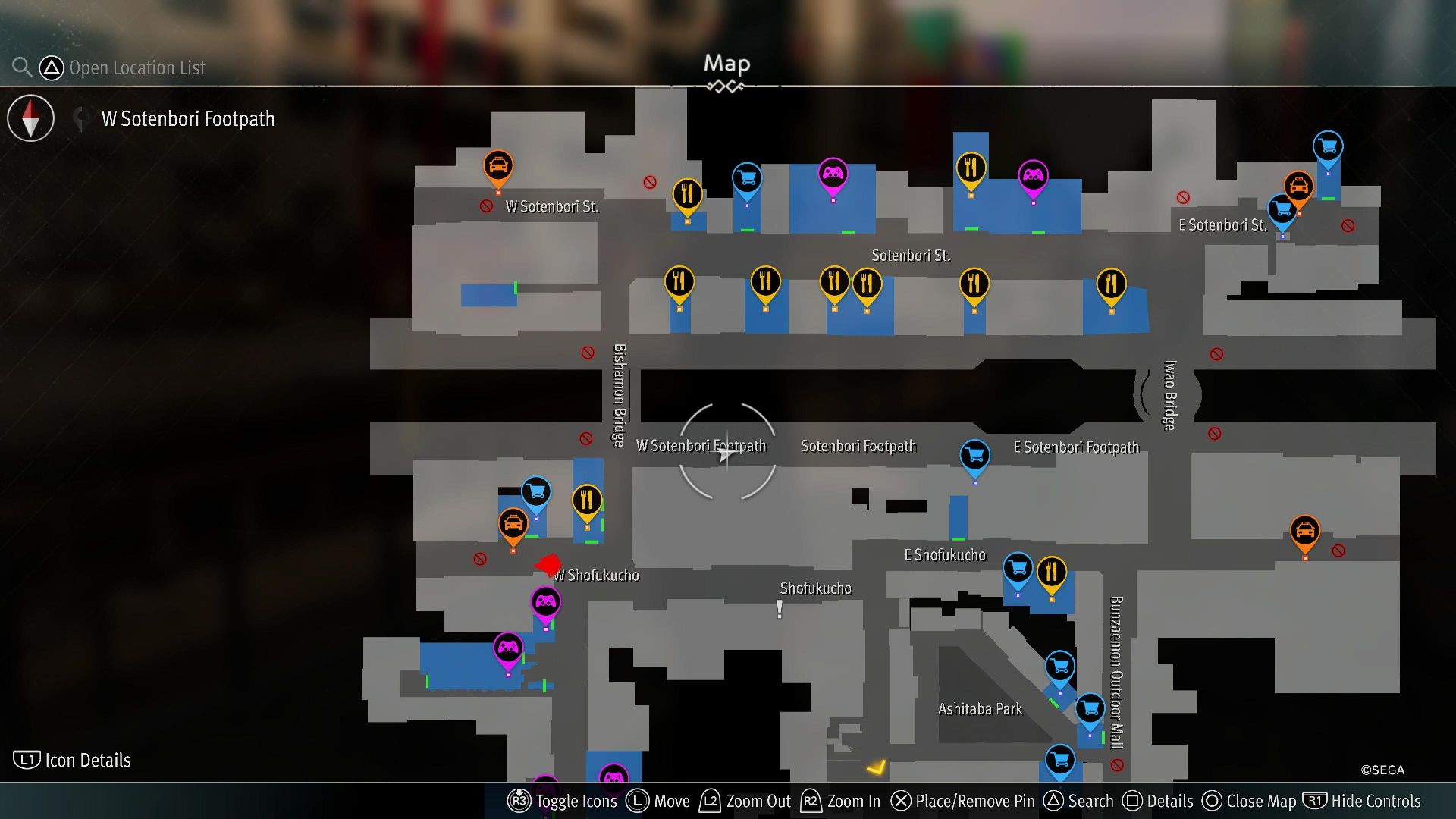 Like a Dragon Gaiden, Locker Key I4 Map Location