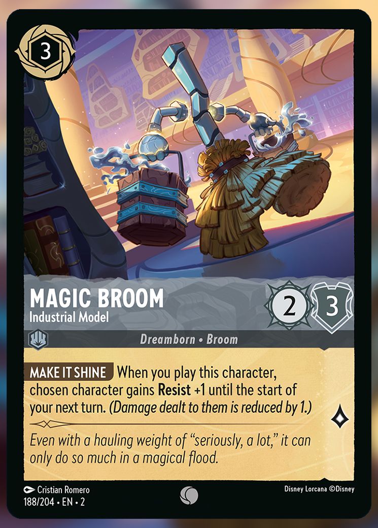 Magic Broom, Industrial Model
