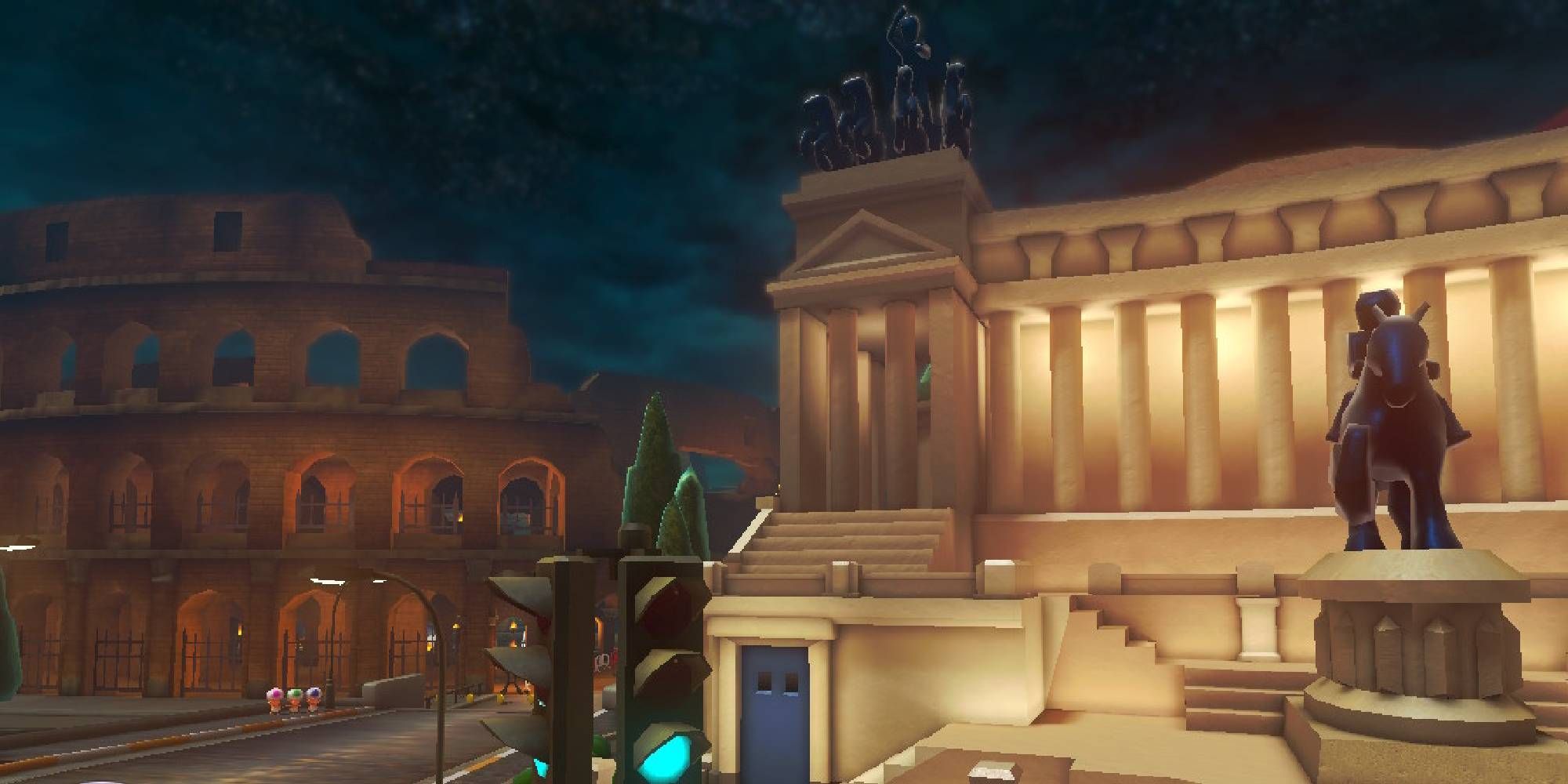 mario kart 8 deluxe rome avanti tour