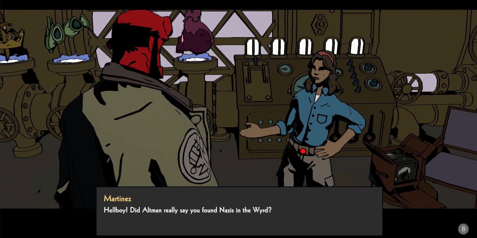 Martinez says there are Nazis in the Wyrd
