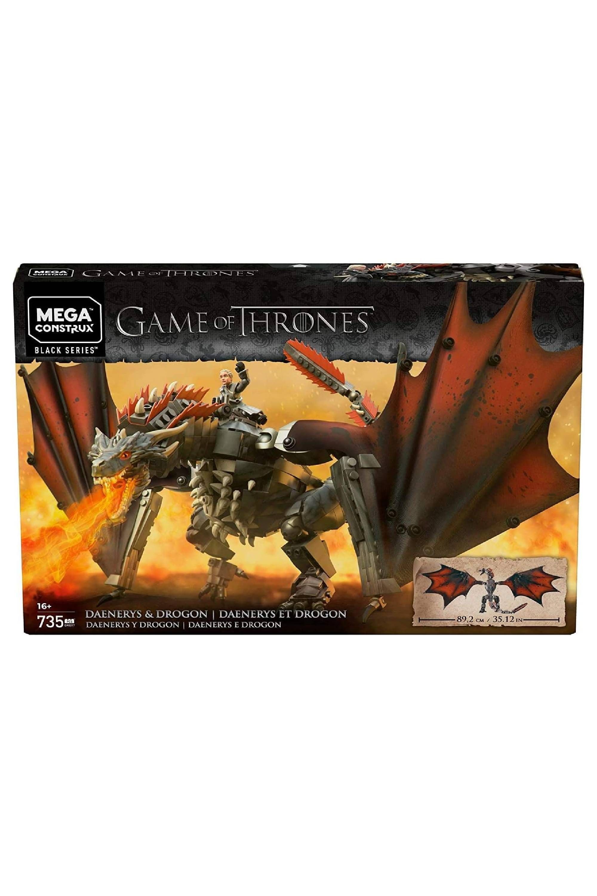 Mega Construx Game of Thrones Daenerys and Drogon-1