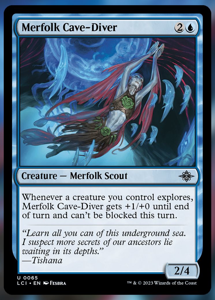 Merfolk Cave-Diver