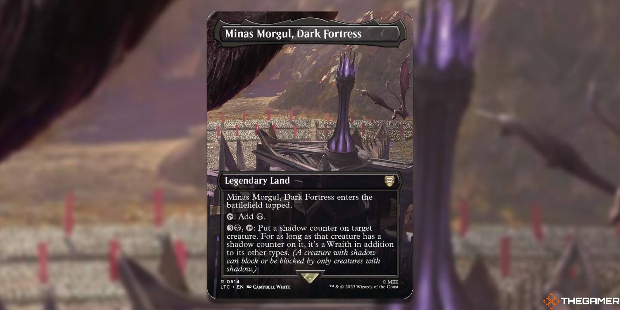 Minas Morgul, Dark Fortress by Campbell White