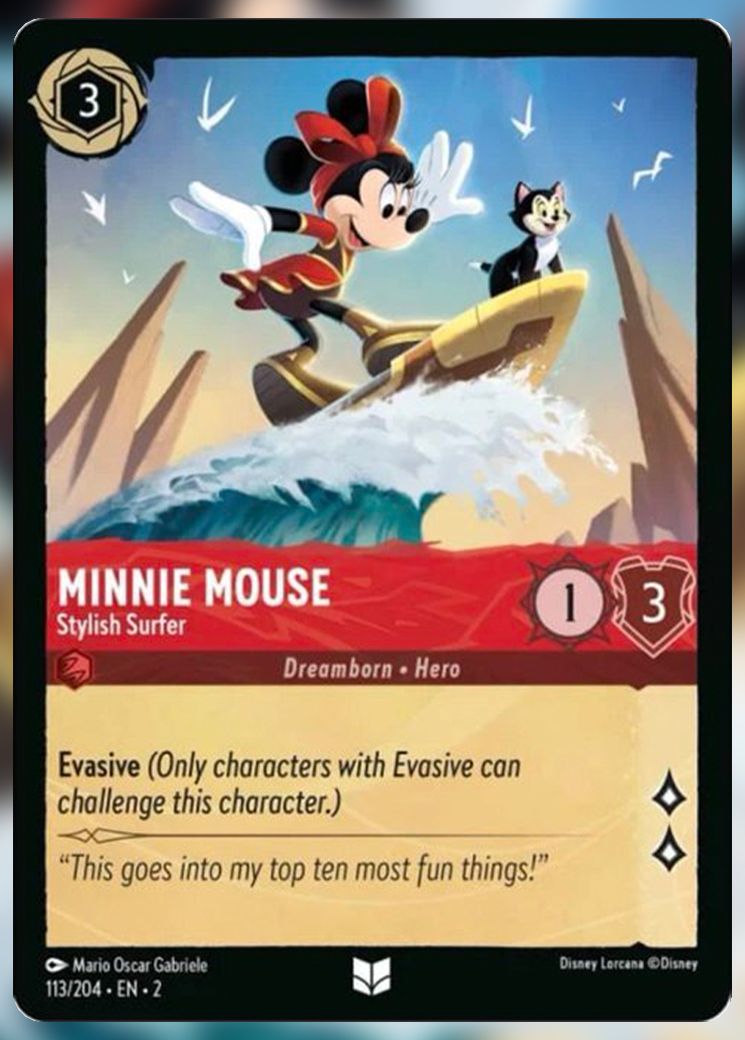 Minnie Mouse, Stylish Surfer