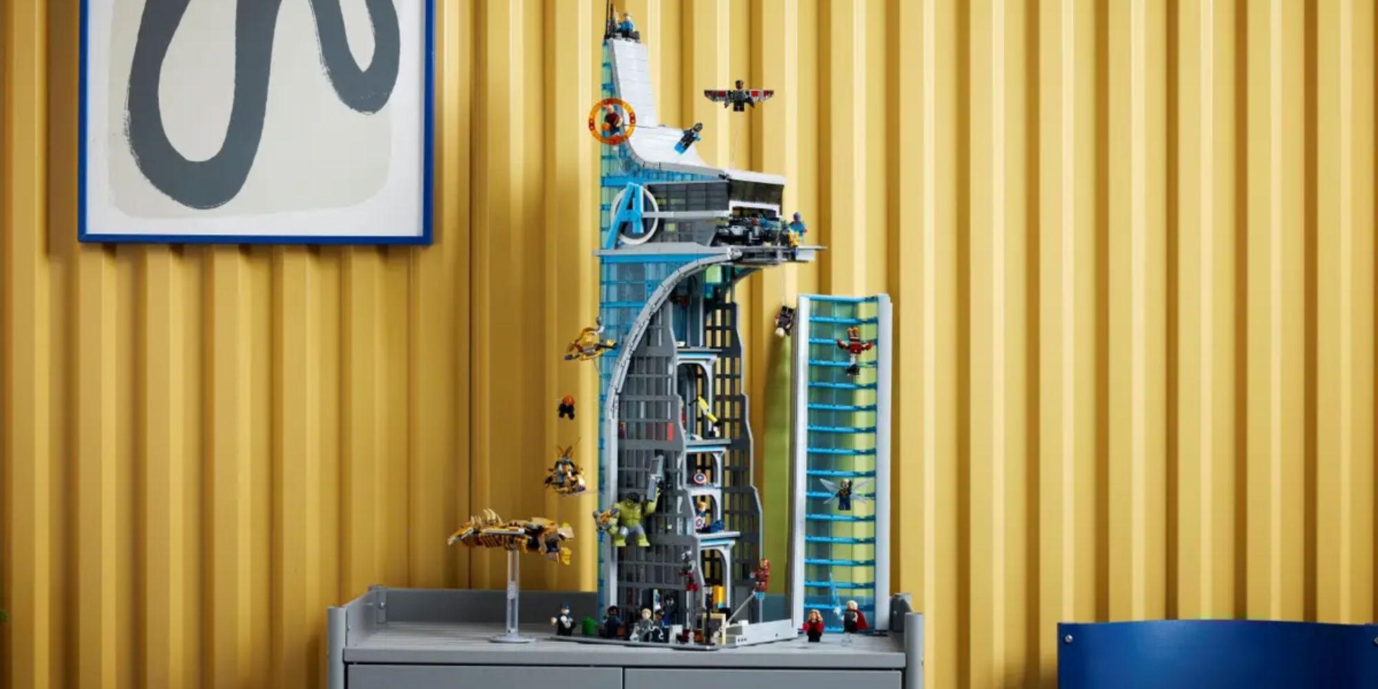 lego avengers tower