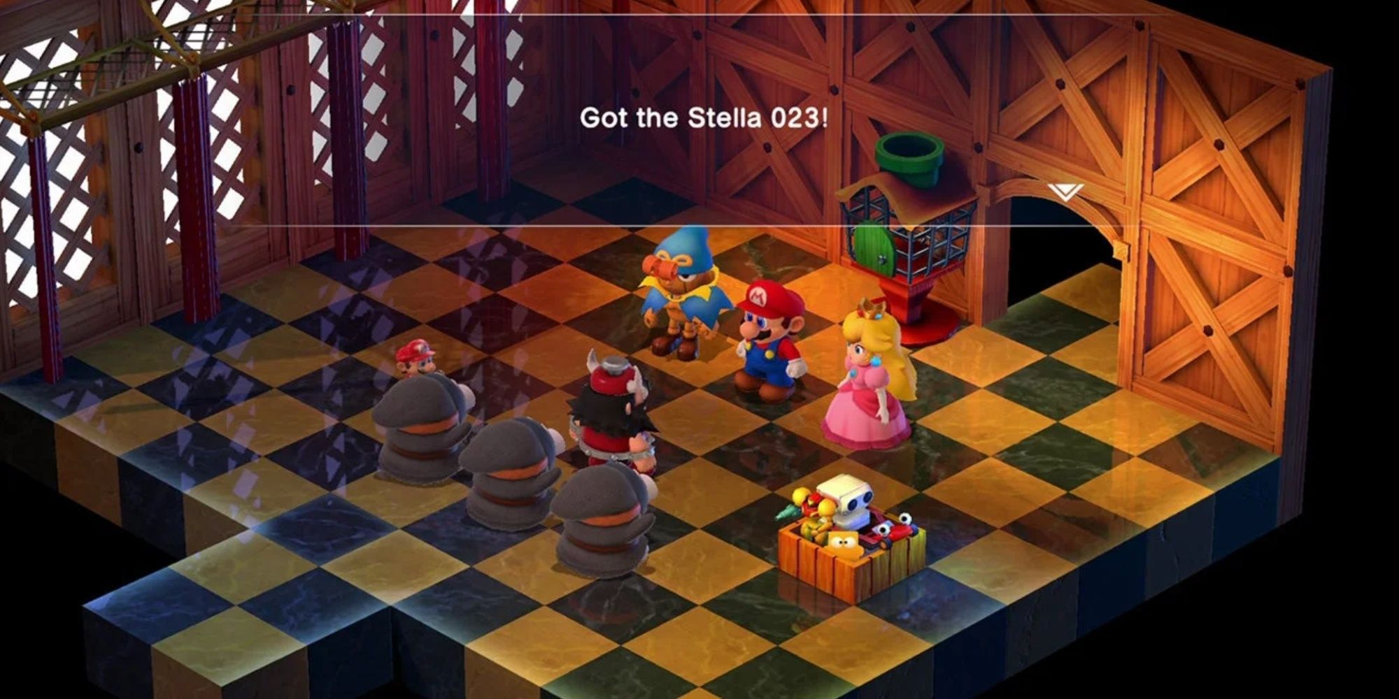 Geno Obtaining The Stella 023 From Booster