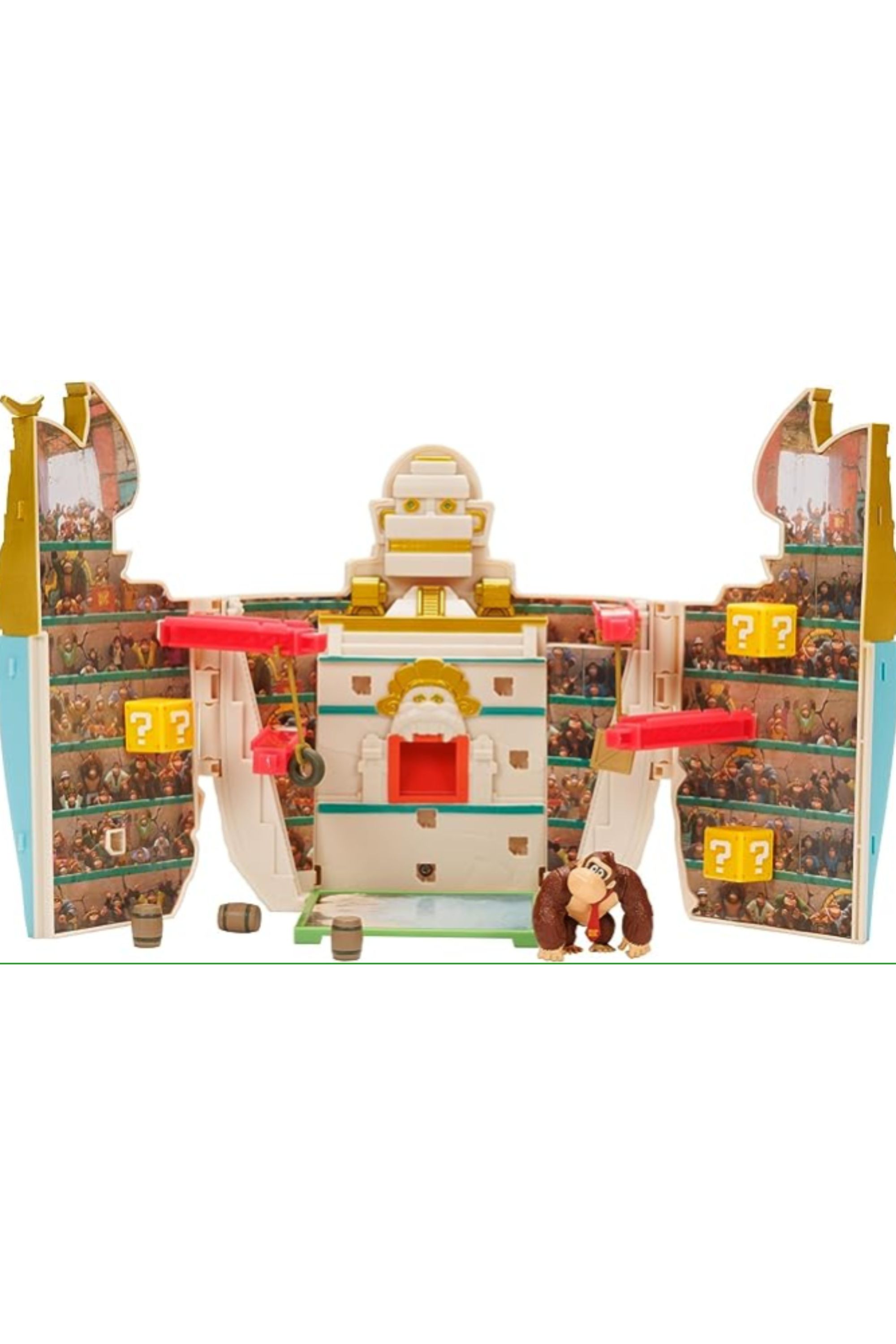 The Super Mario Bros. Movie Donkey Kong Mini Basic Playset arena