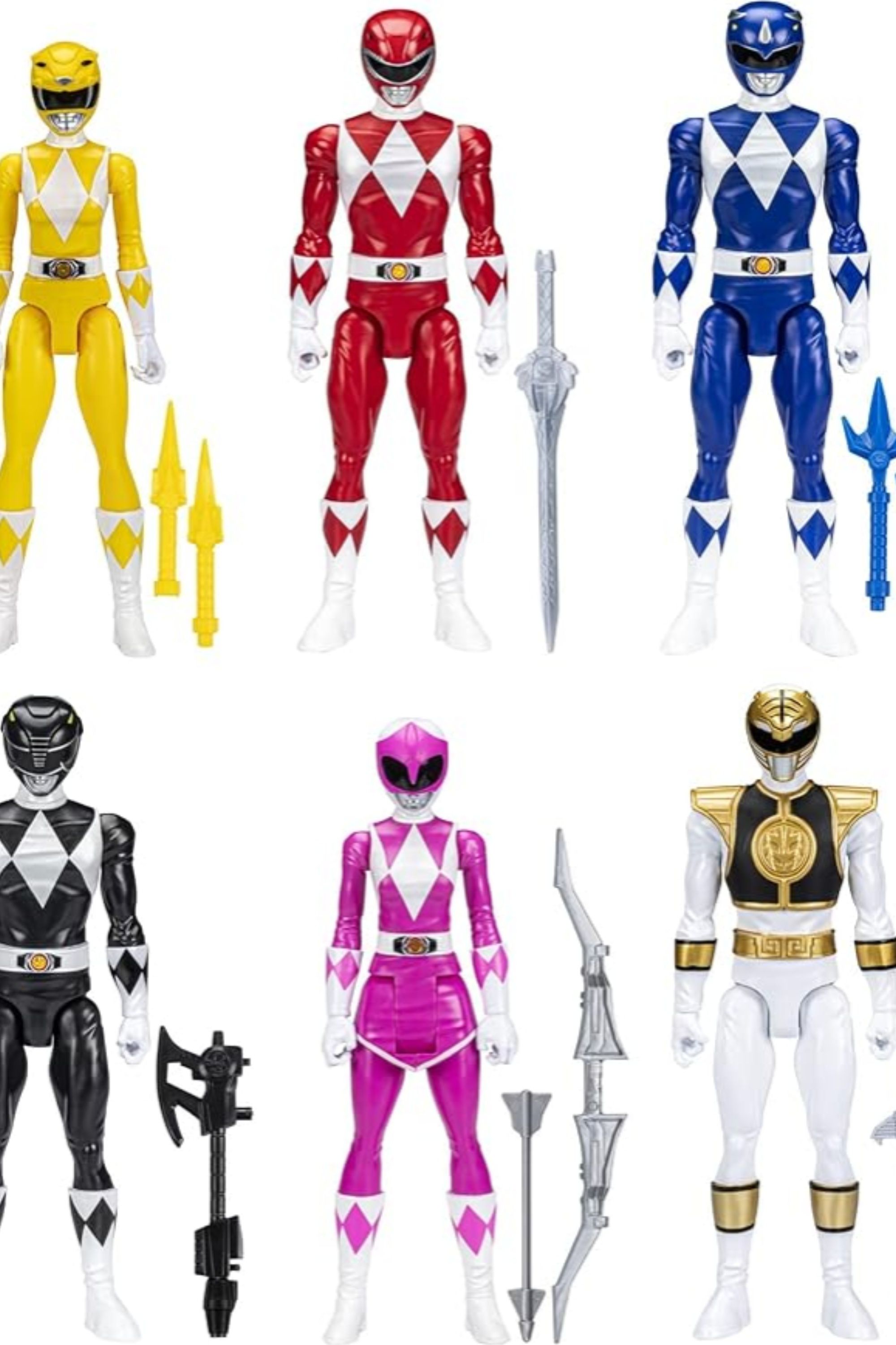 Power Rangers Mighty Morphin Multipack 12-inch Action Figure 6-Pack