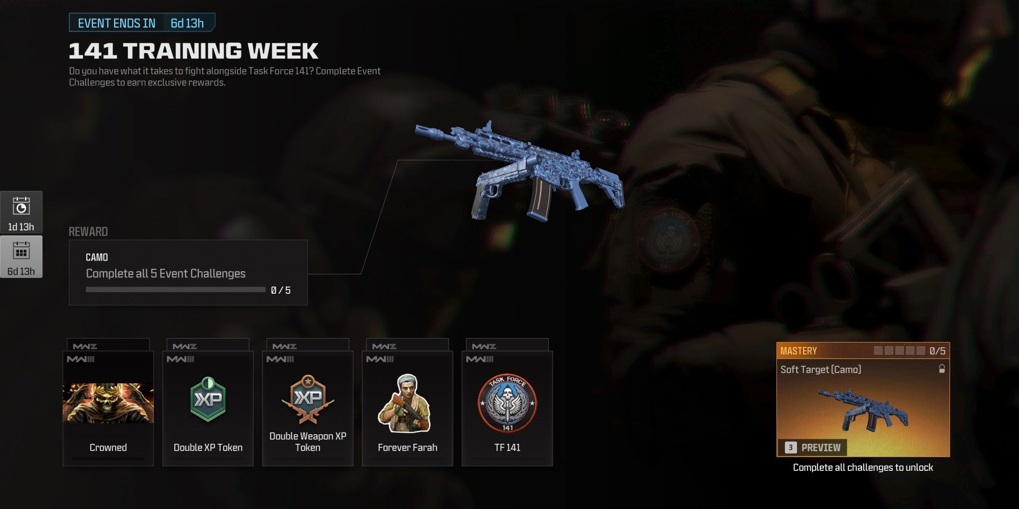 Modern Warfare 3 141 Training Week Event
