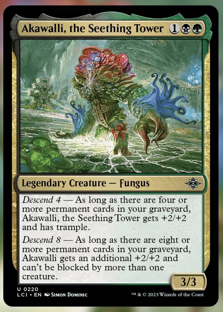 MTG - Akawalli, The Seething Tower