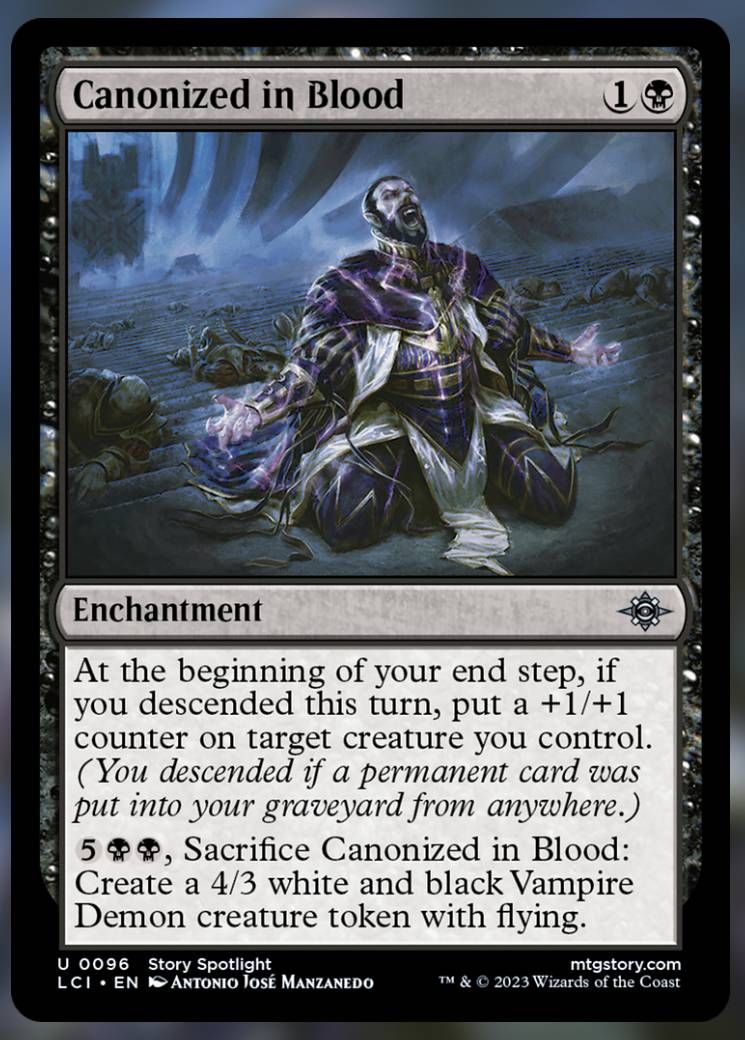 MTG - Canonized In Blood