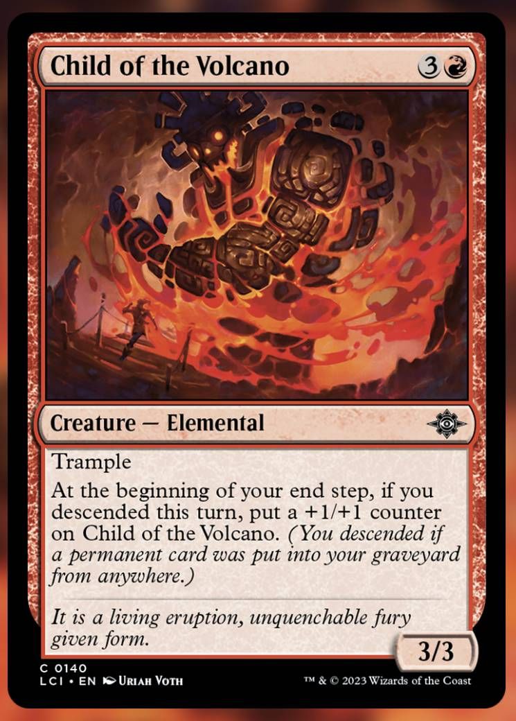 MTG - Child of the Volcano