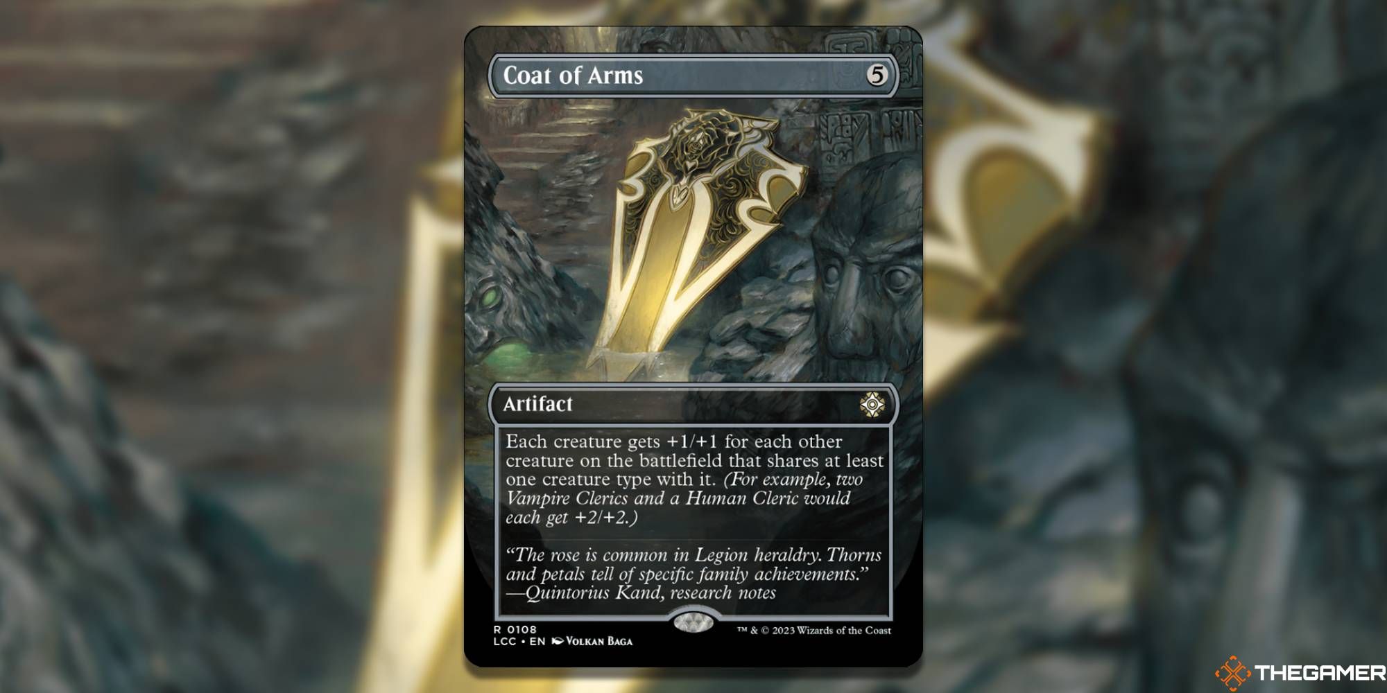 MTG Coat Of Arms card and art background