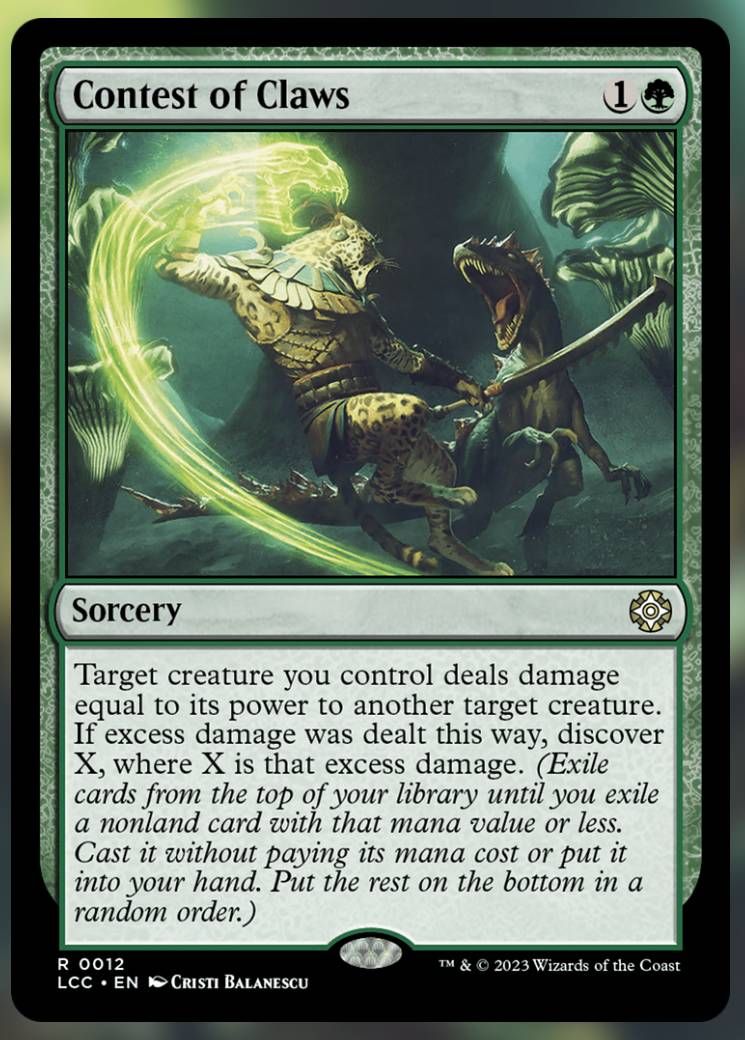 MTG - Contest of Claws
