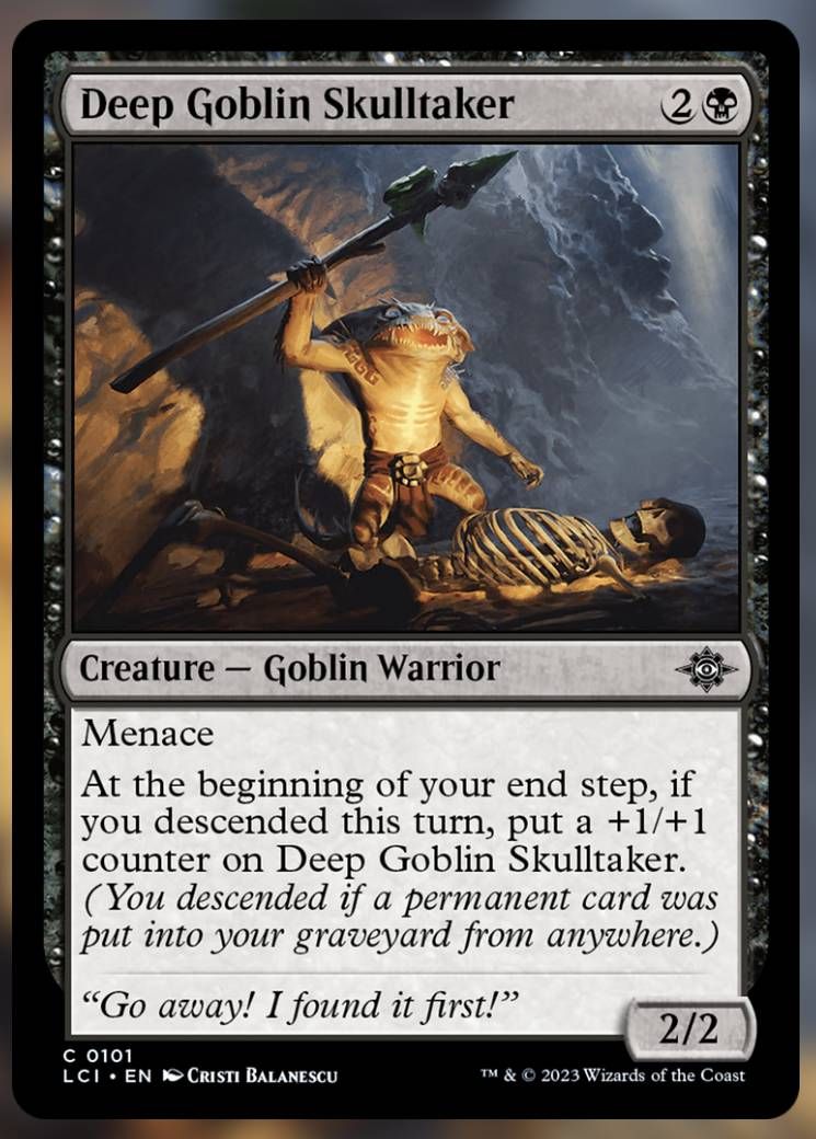 MTG - Deep Goblin Skulltaker
