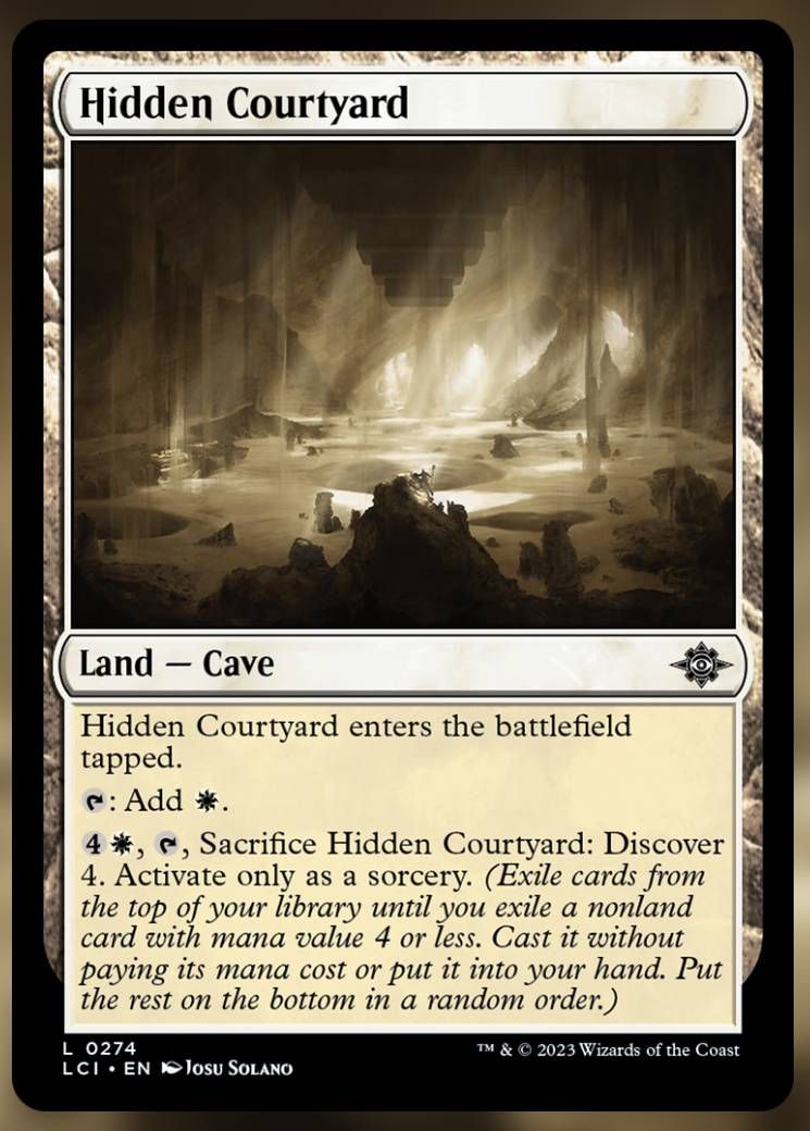 MTG - Hidden Courtyard